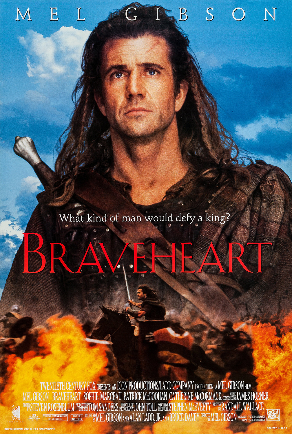 Extra Large Movie Poster Image for Braveheart (#6 of 6)