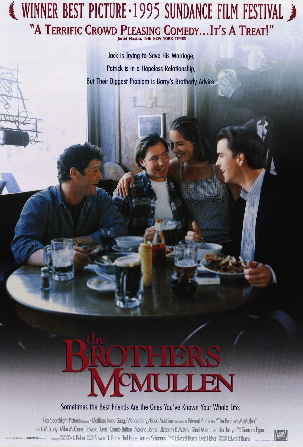 Extra Large Movie Poster Image for The Brothers McMullen 