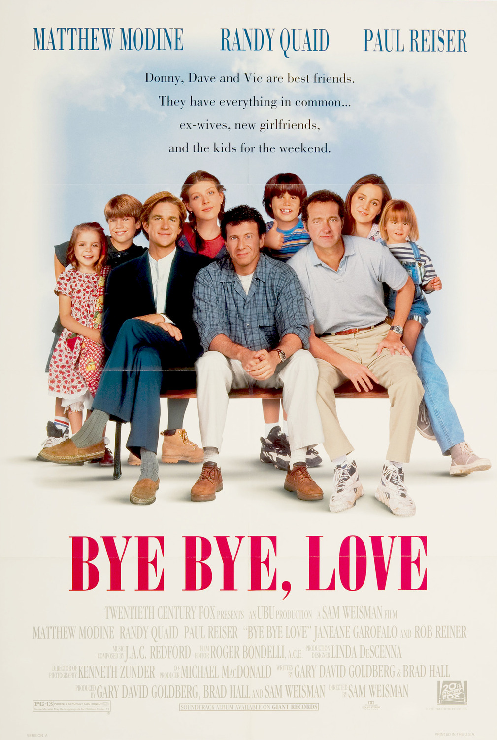 Extra Large Movie Poster Image for Bye Bye Love 
