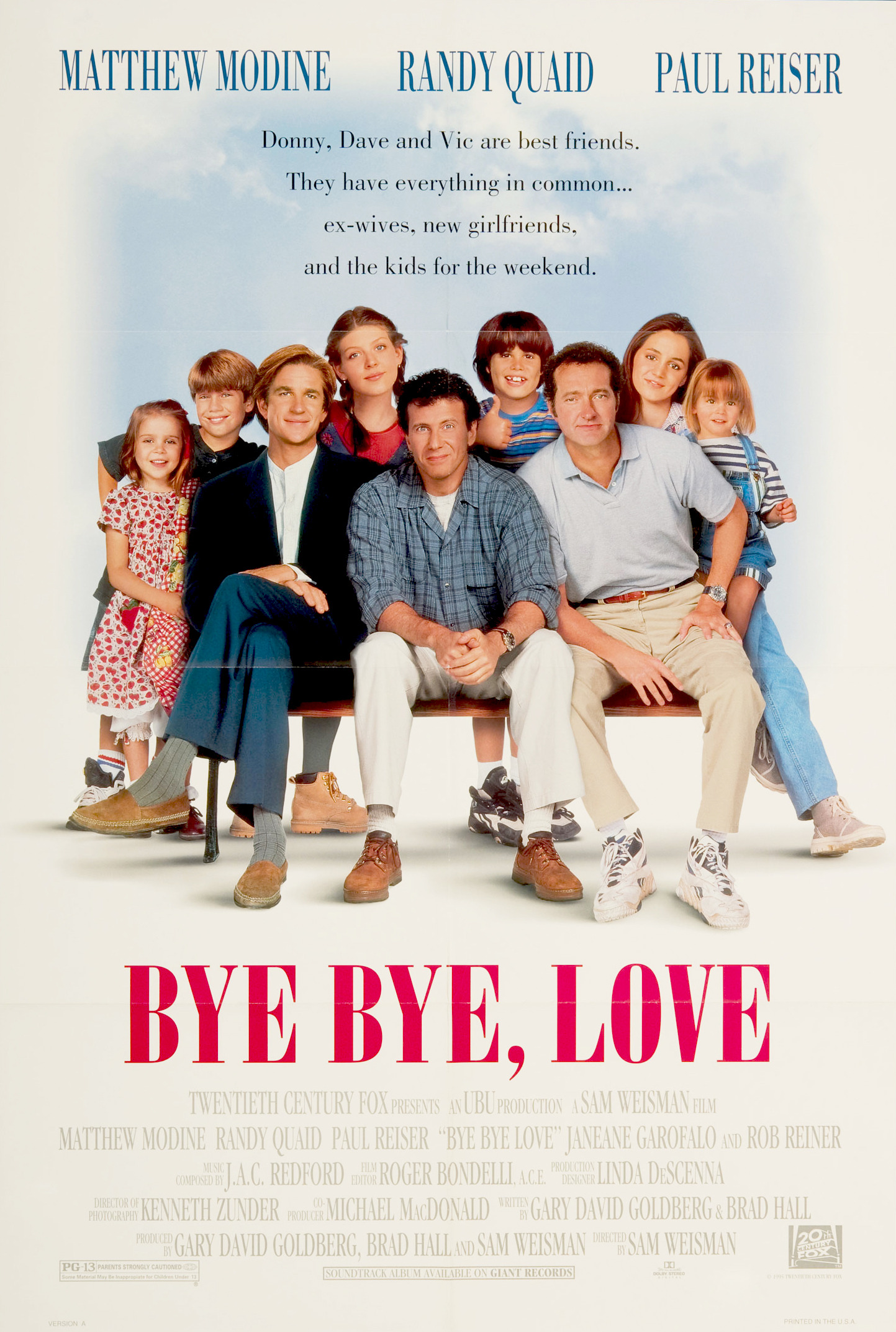 Mega Sized Movie Poster Image for Bye Bye Love 