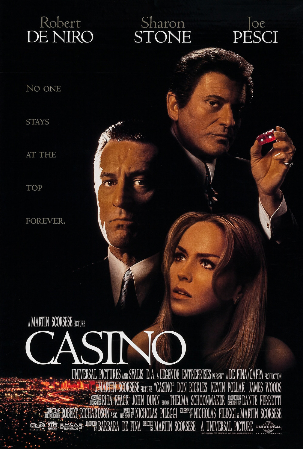 Extra Large Movie Poster Image for Casino (#1 of 3)