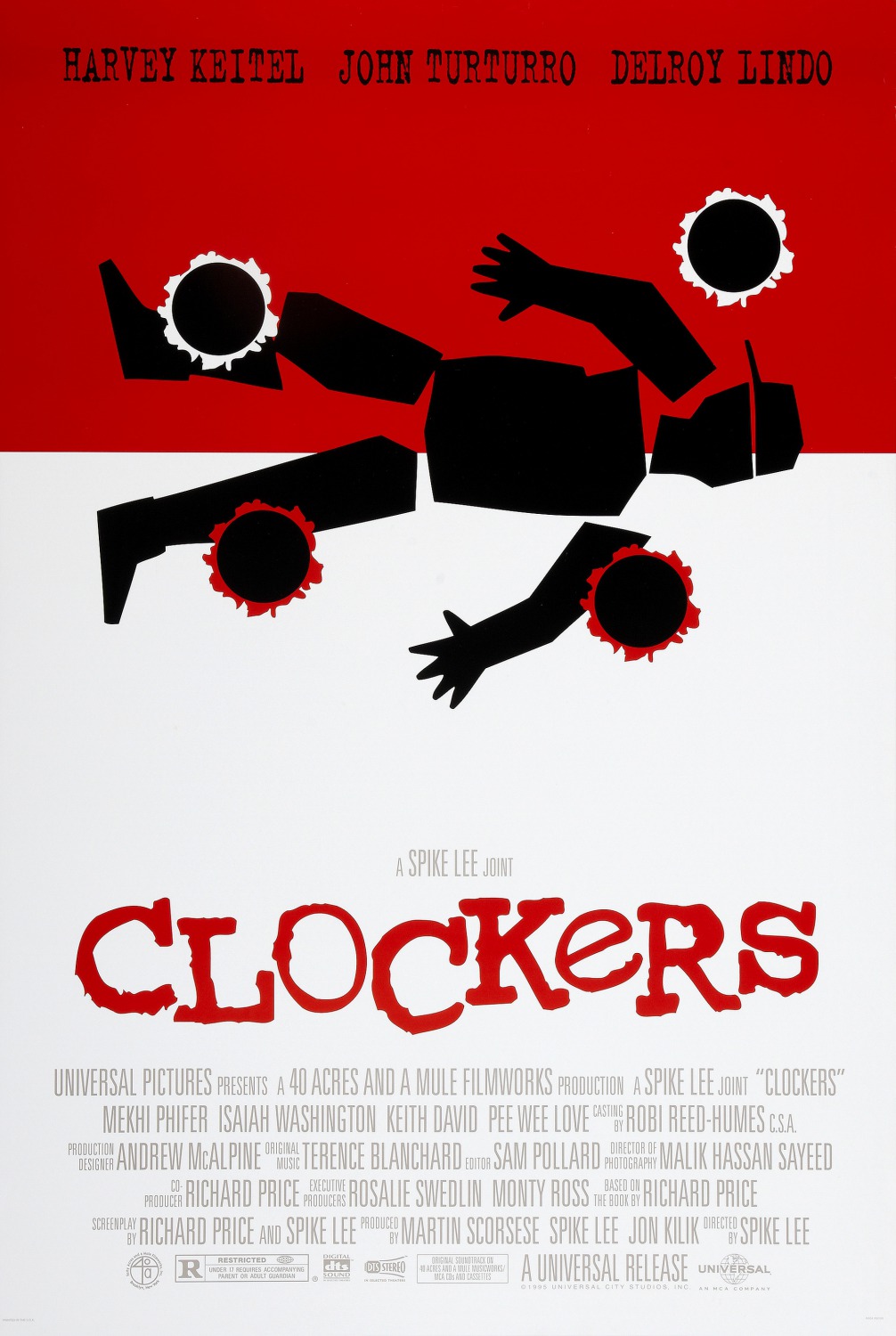 Extra Large Movie Poster Image for Clockers (#1 of 2)