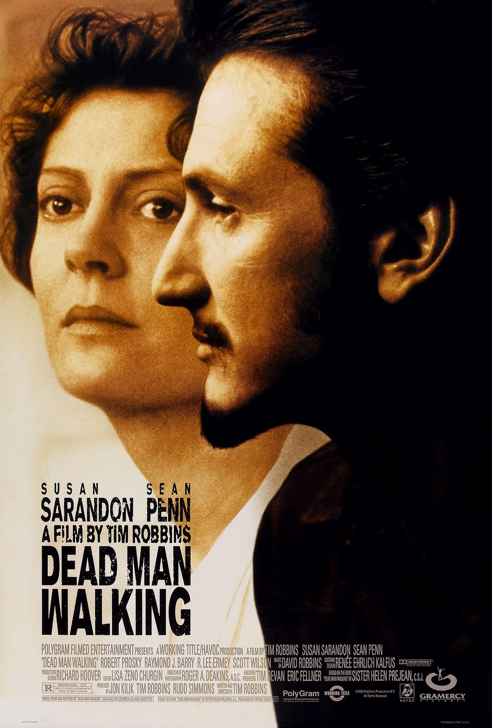 Mega Sized Movie Poster Image for Dead Man Walking 