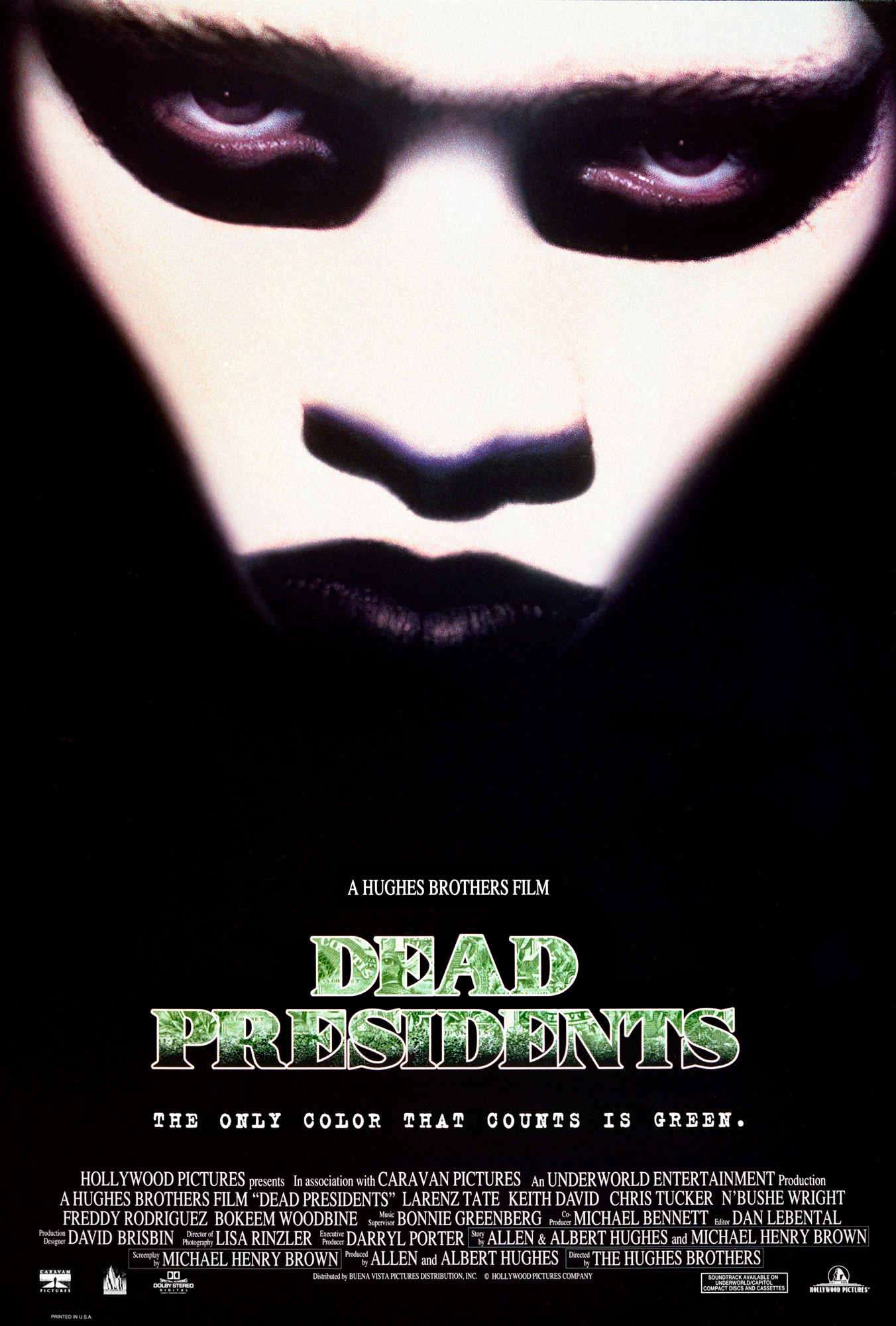 Mega Sized Movie Poster Image for Dead Presidents (#1 of 2)