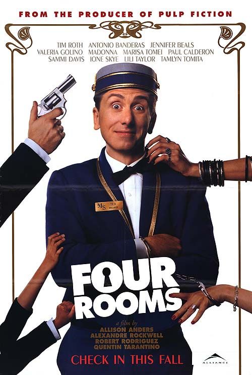 Four Rooms Movie Poster
