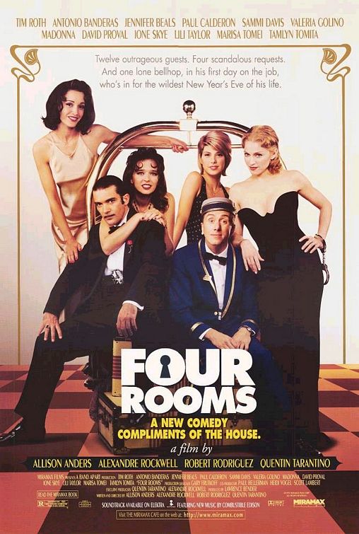 Four Rooms movie dvd