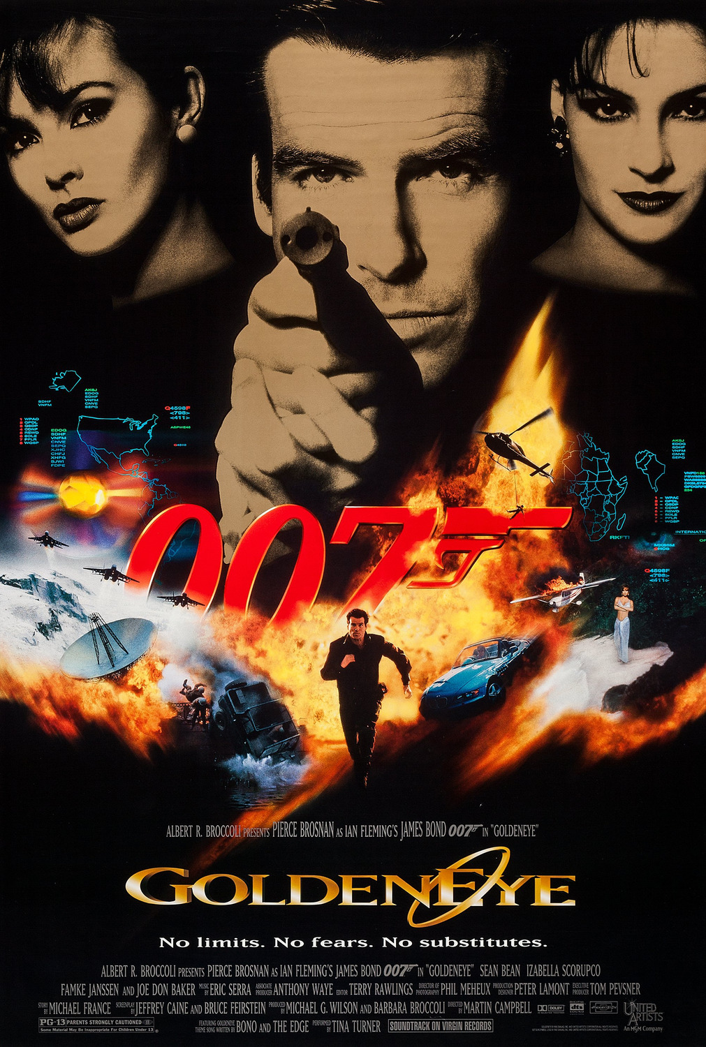 Extra Large Movie Poster Image for GoldenEye (#2 of 4)