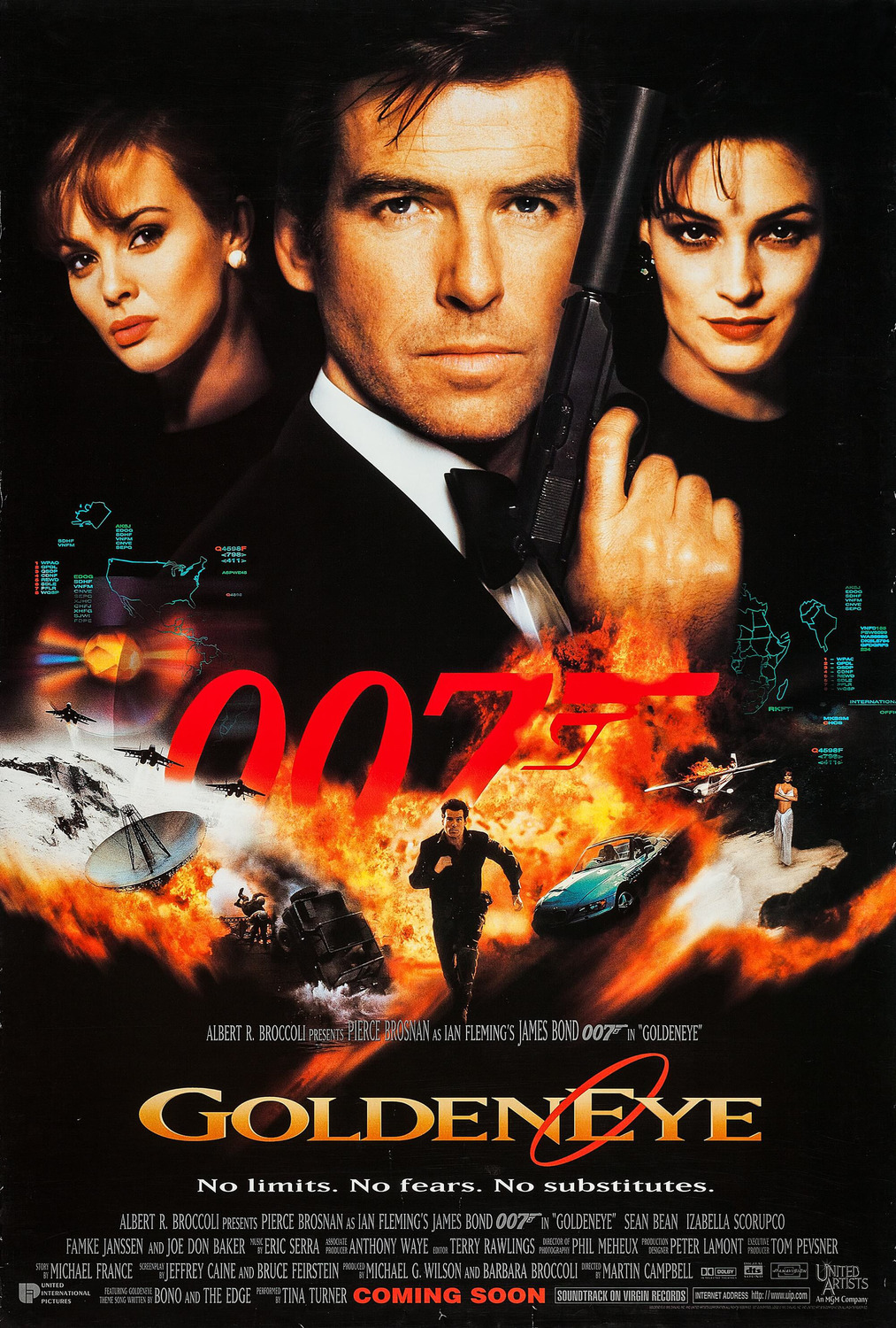 Extra Large Movie Poster Image for GoldenEye (#3 of 4)