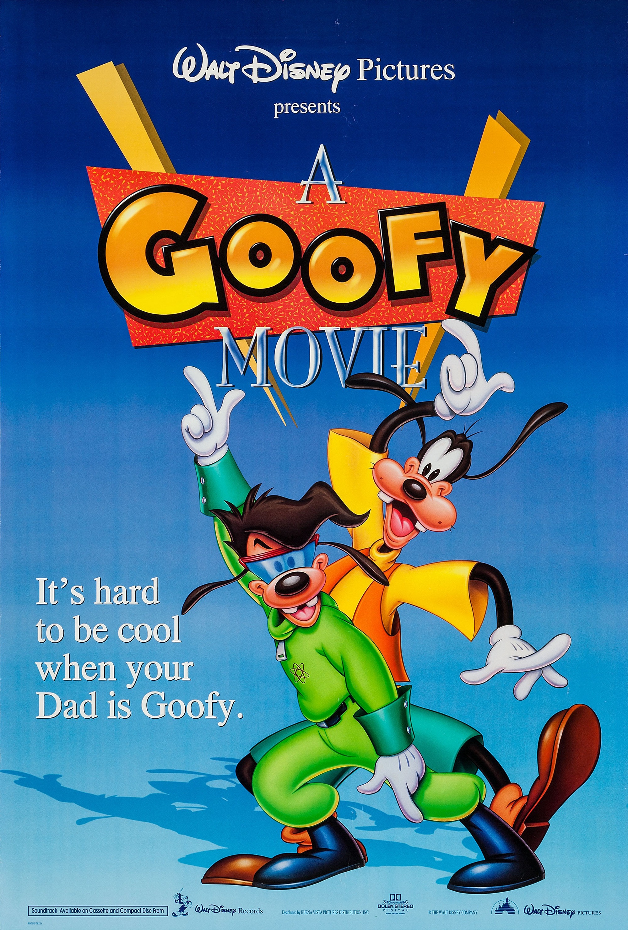 Mega Sized Movie Poster Image for A Goofy Movie 