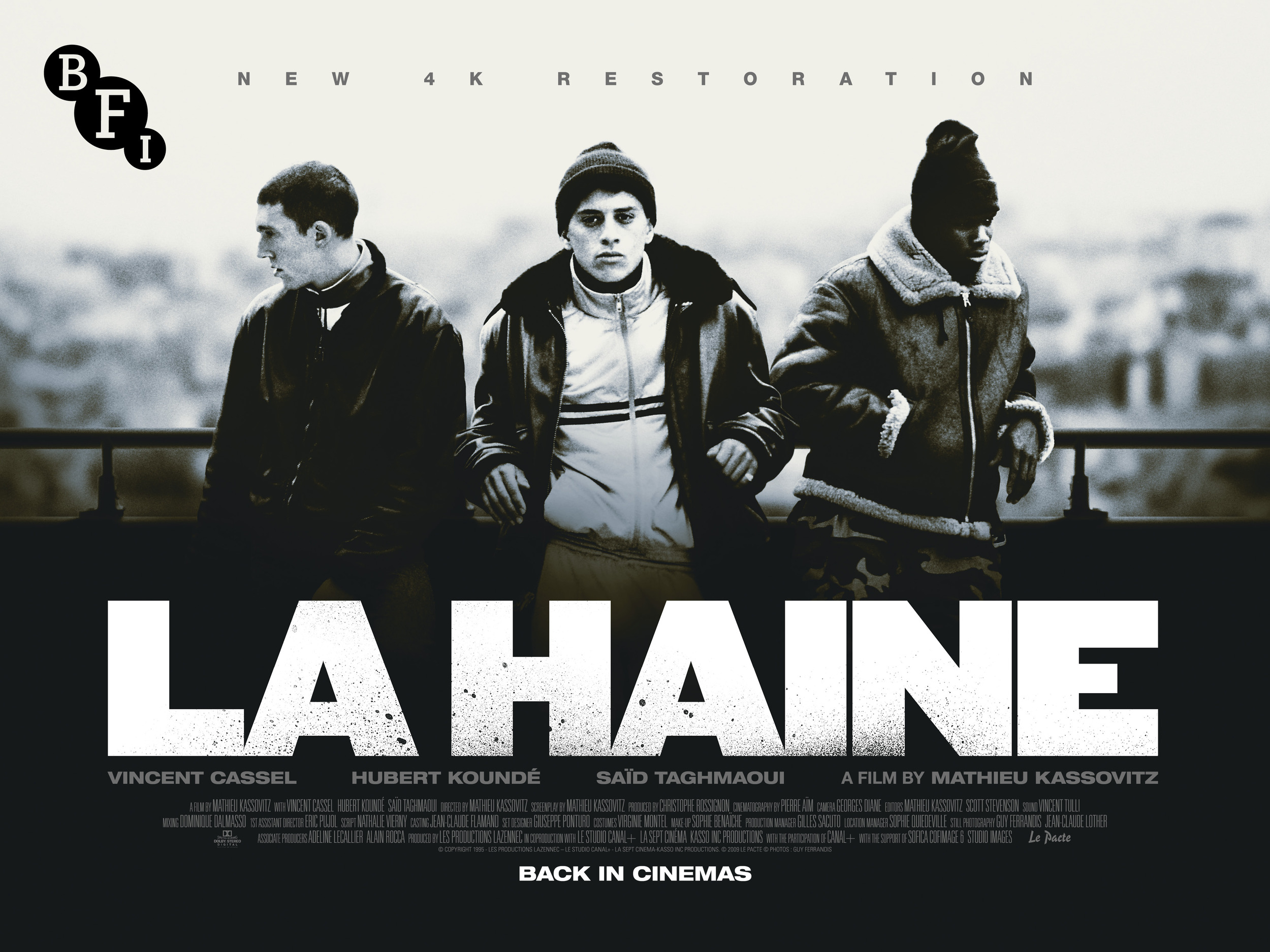 Mega Sized Movie Poster Image for La haine (#4 of 10)
