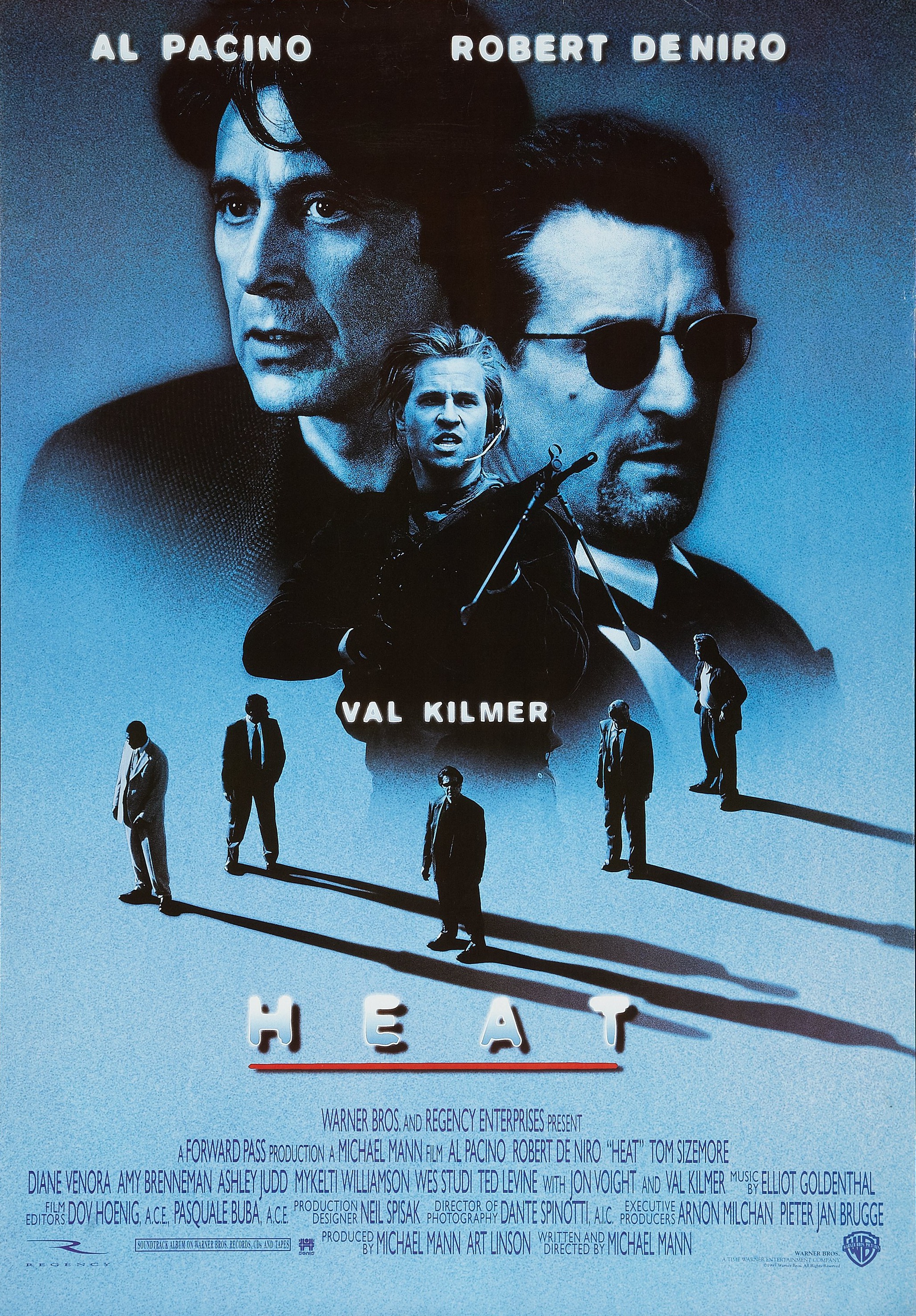 Mega Sized Movie Poster Image for Heat (#1 of 3)