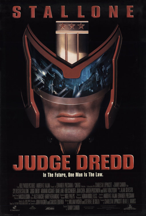 Judge Dredd Movie Poster