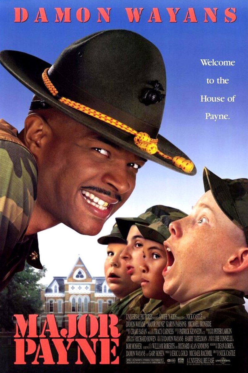Extra Large Movie Poster Image for Major Payne 