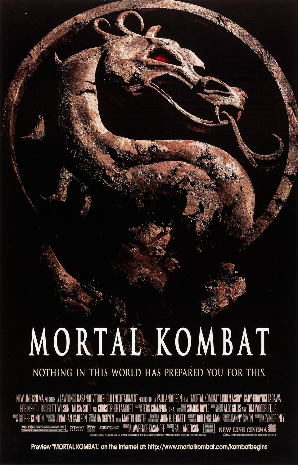 Extra Large Movie Poster Image for Mortal Kombat (#3 of 3)