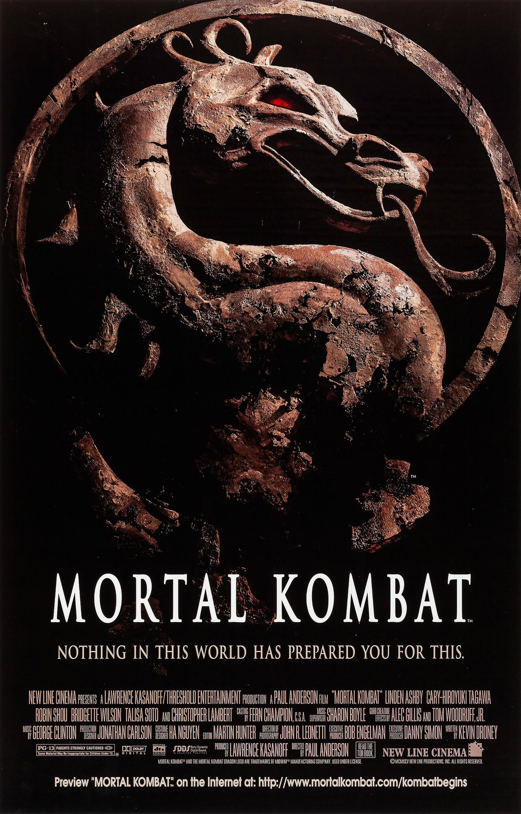 Mega Sized Movie Poster Image for Mortal Kombat (#3 of 3)