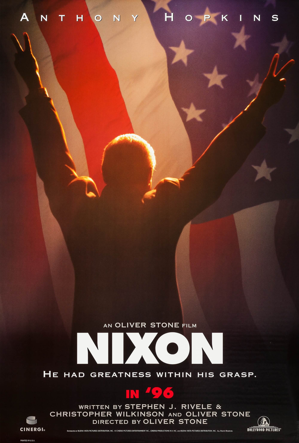 Extra Large Movie Poster Image for Nixon (#2 of 2)