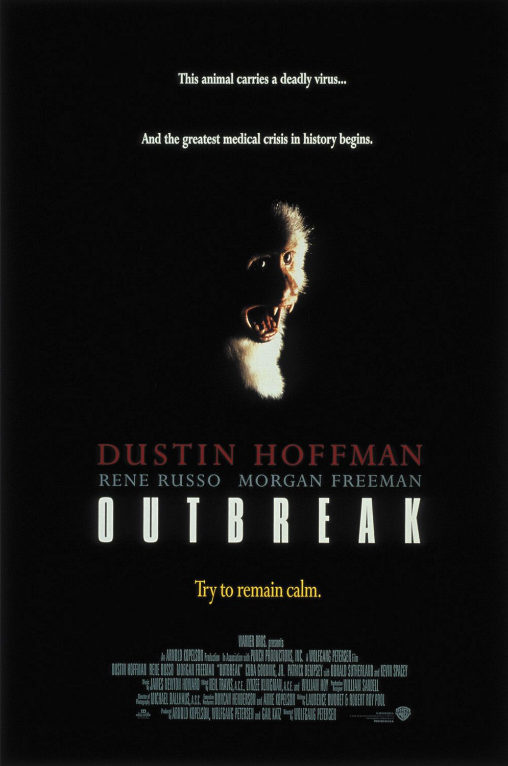 Extra Large Movie Poster Image for Outbreak (#2 of 2)