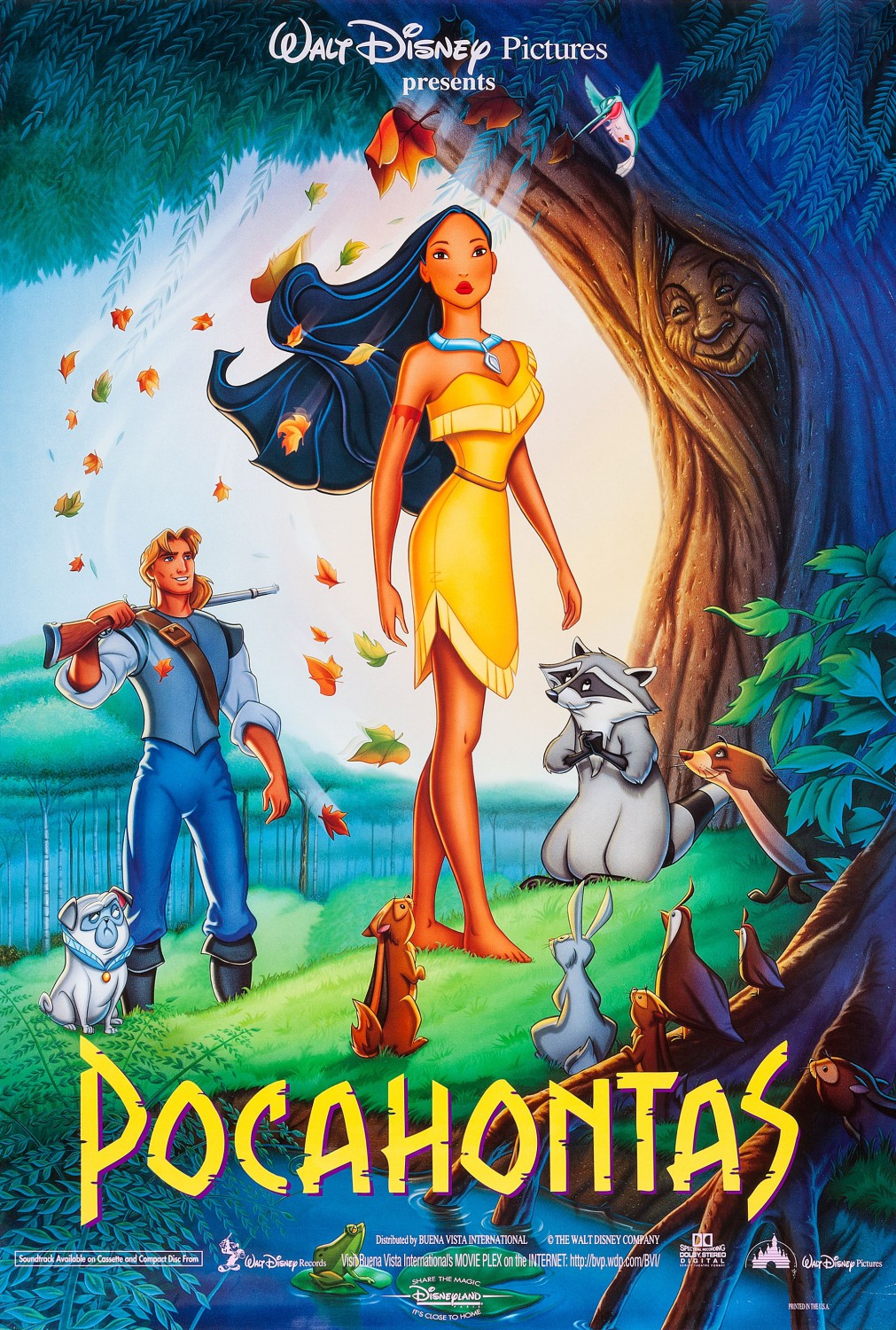 Extra Large Movie Poster Image for Pocahontas (#3 of 4)