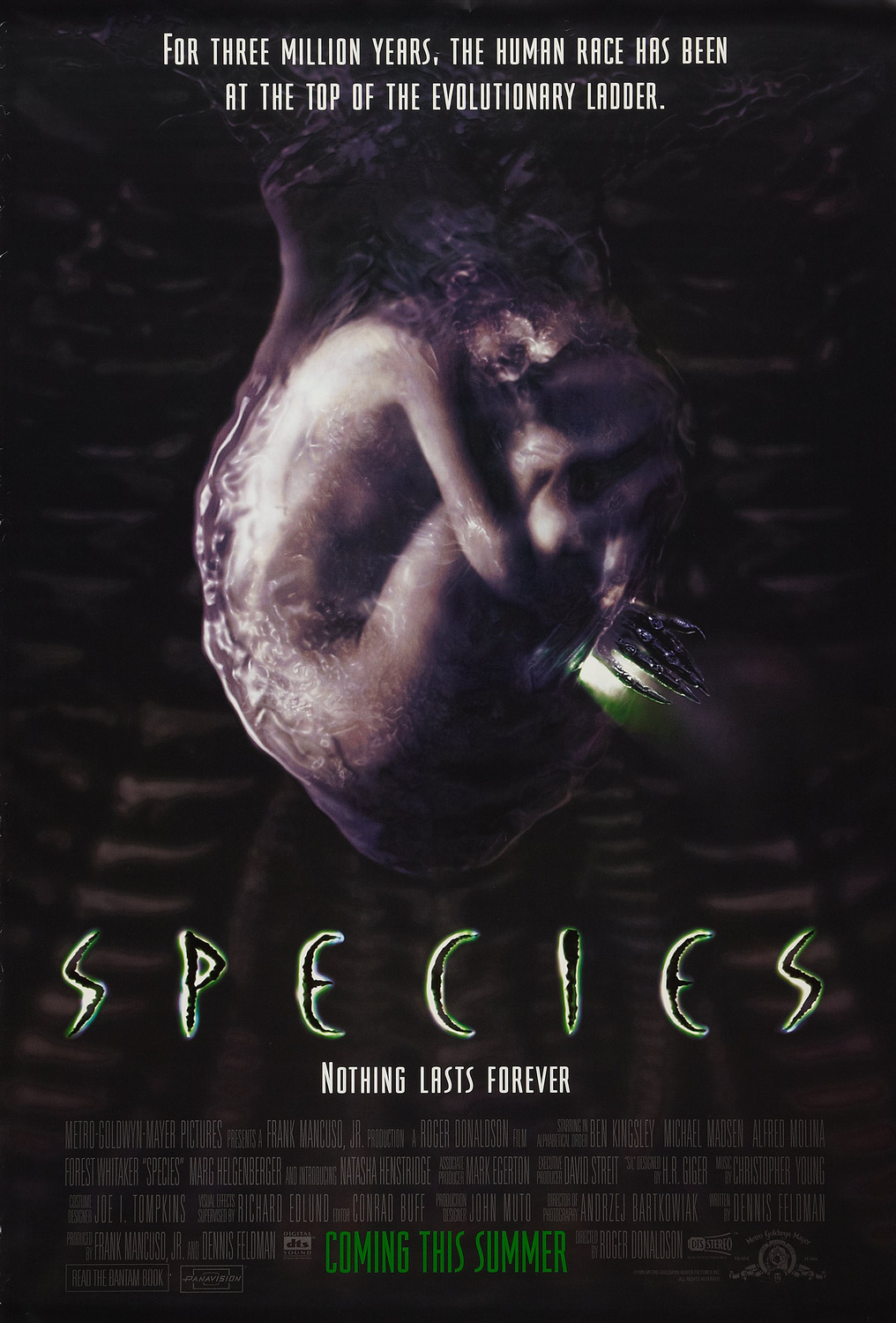 Extra Large Movie Poster Image for Species (#1 of 4)