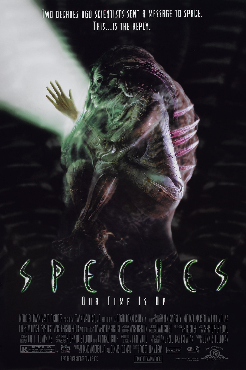 Extra Large Movie Poster Image for Species (#4 of 4)