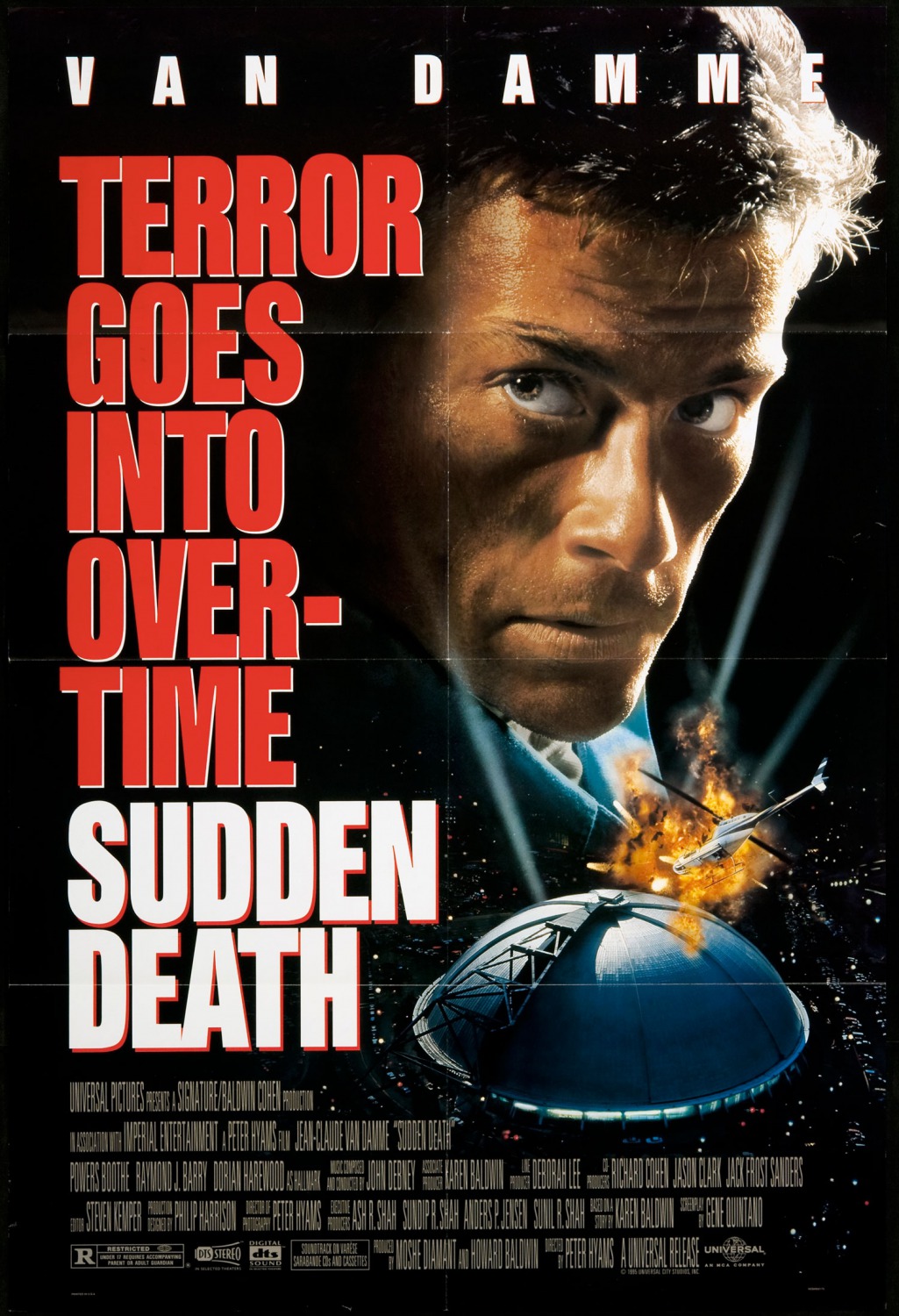Extra Large Movie Poster Image for Sudden Death 