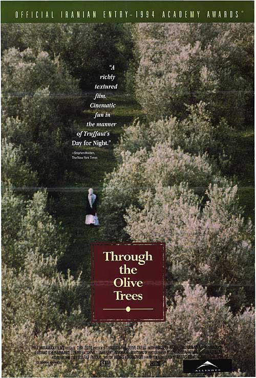 Through the Olive Trees Movie Poster
