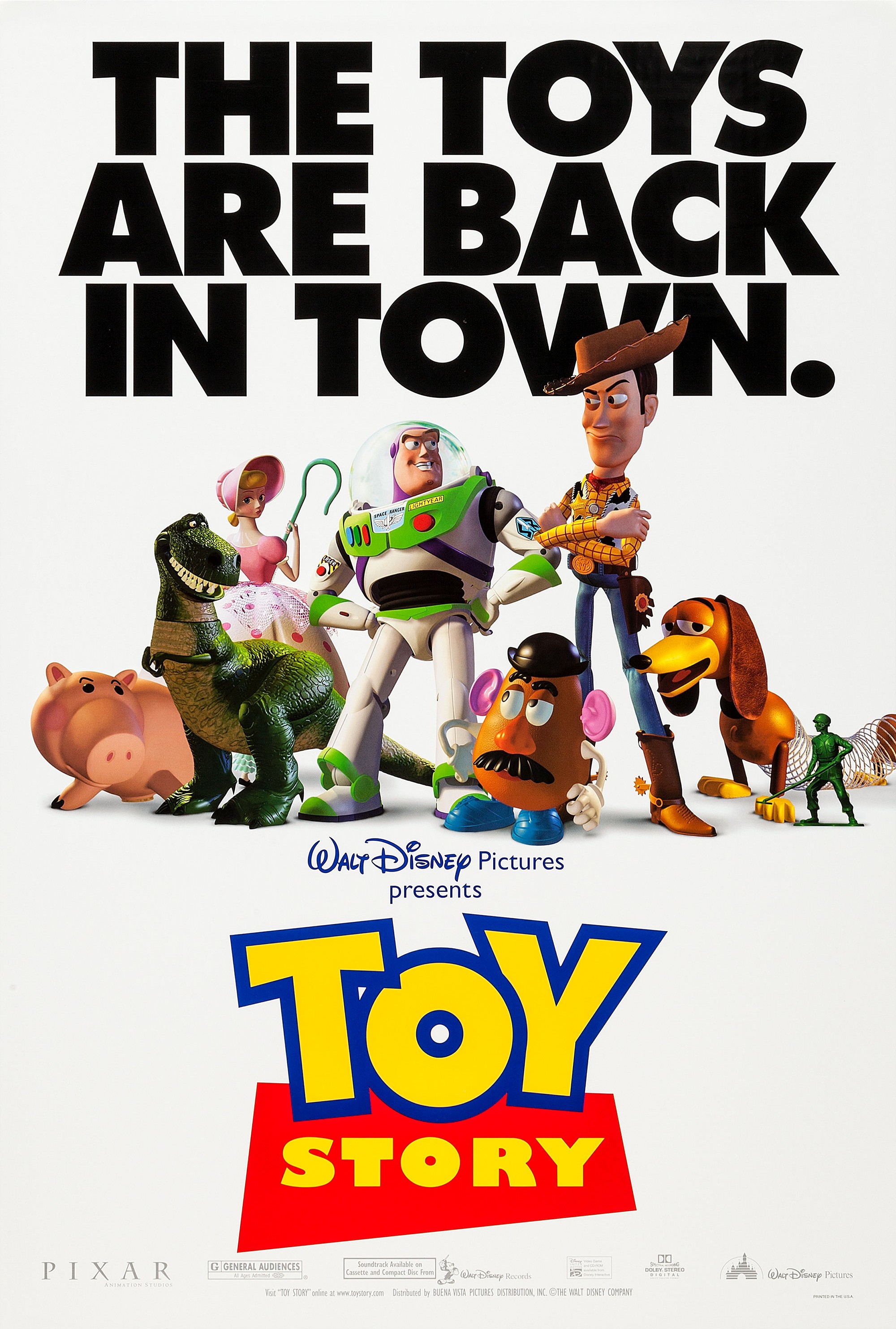 Mega Sized Movie Poster Image for Toy Story (#3 of 8)