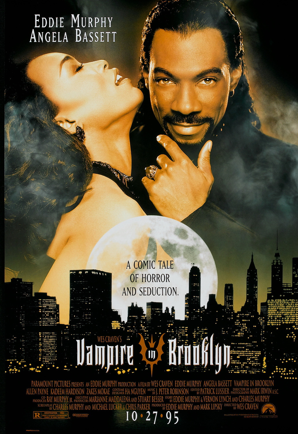 Extra Large Movie Poster Image for Vampire In Brooklyn 