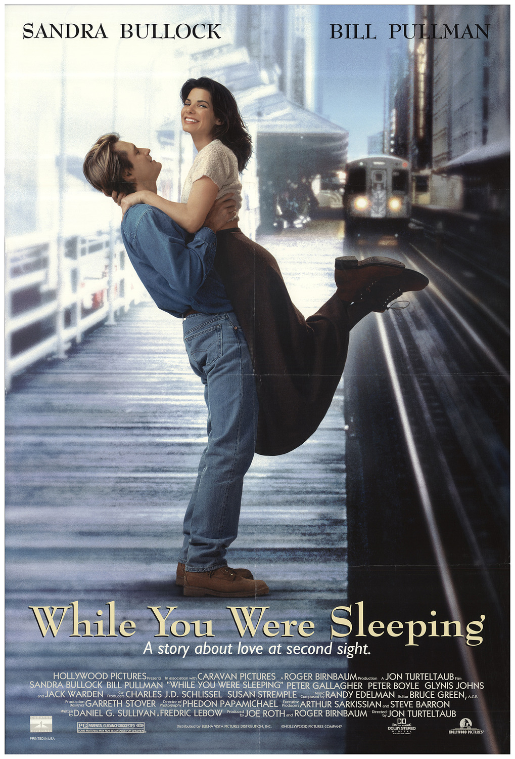 Extra Large Movie Poster Image for While You Were Sleeping (#1 of 2)