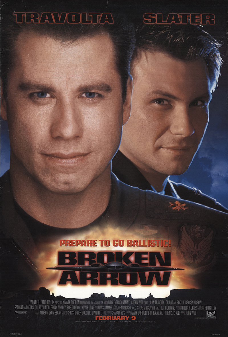 Extra Large Movie Poster Image for Broken Arrow (#1 of 2)