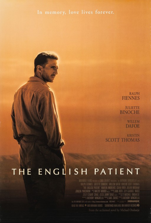 The English Patient Movie Poster