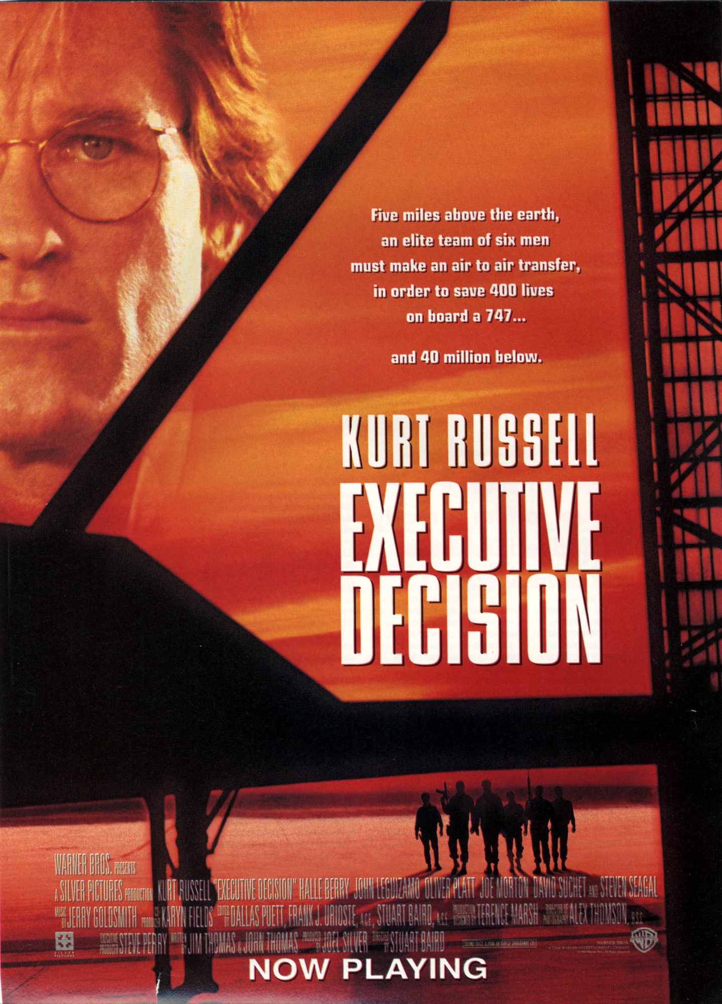 Mega Sized Movie Poster Image for Executive Decision (#1 of 2)