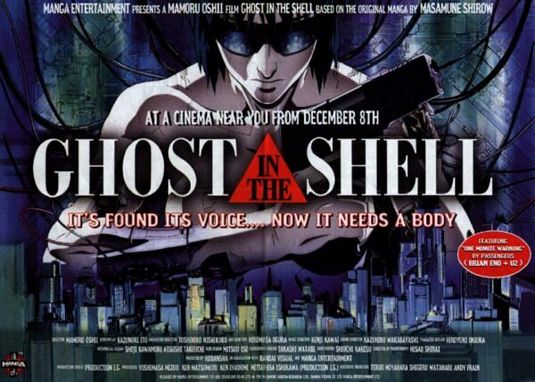 Ghost In The Shell Movie Poster