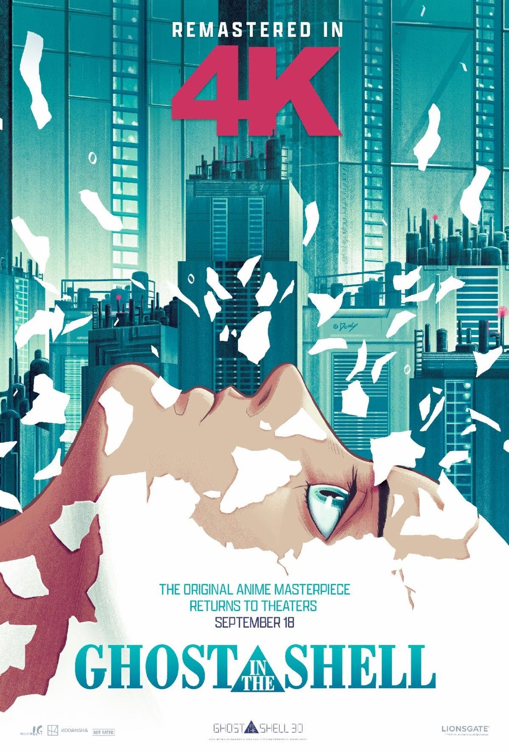 Extra Large Movie Poster Image for Ghost In The Shell (#4 of 4)