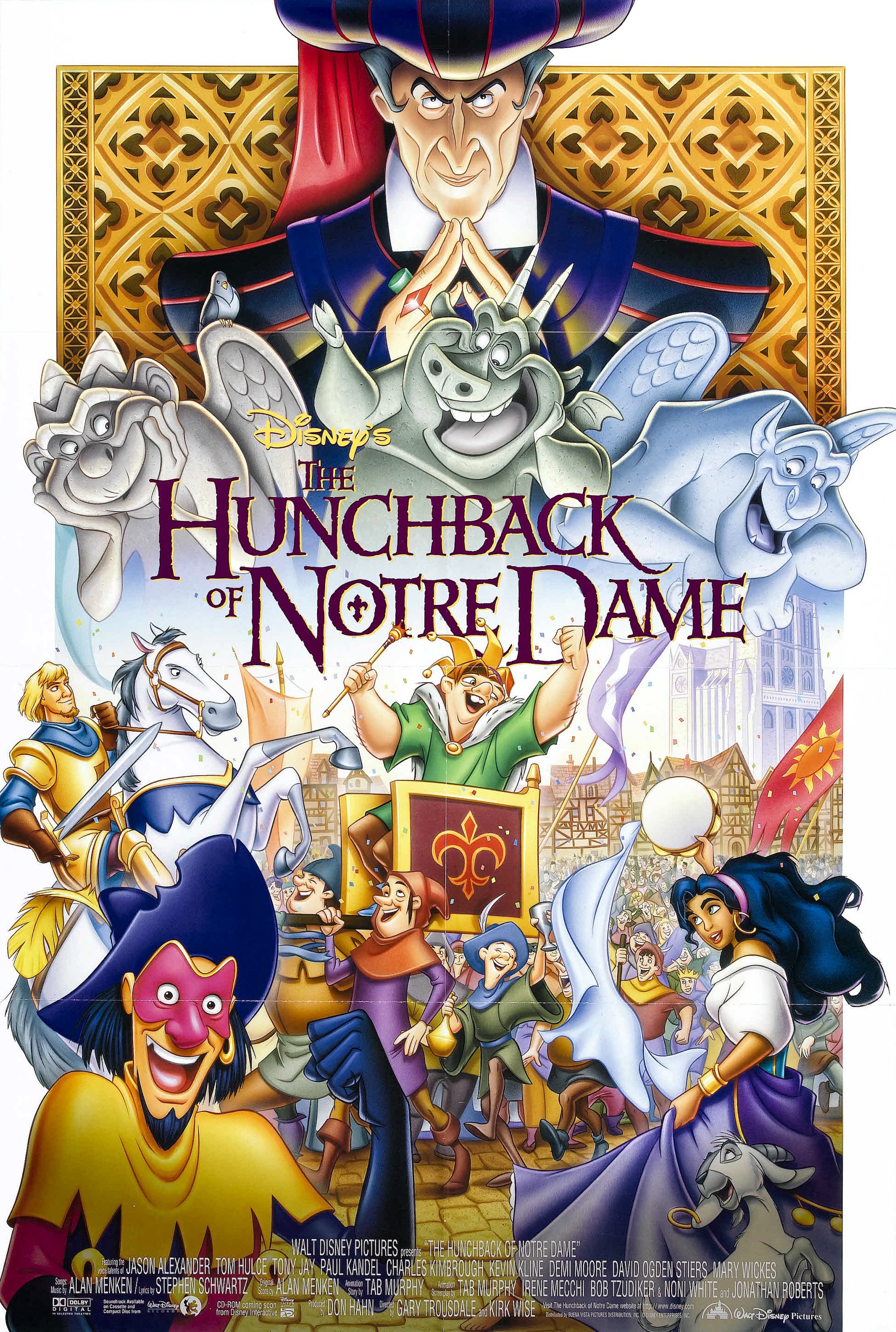 Mega Sized Movie Poster Image for The Hunchback Of Notre Dame (#2 of 6)