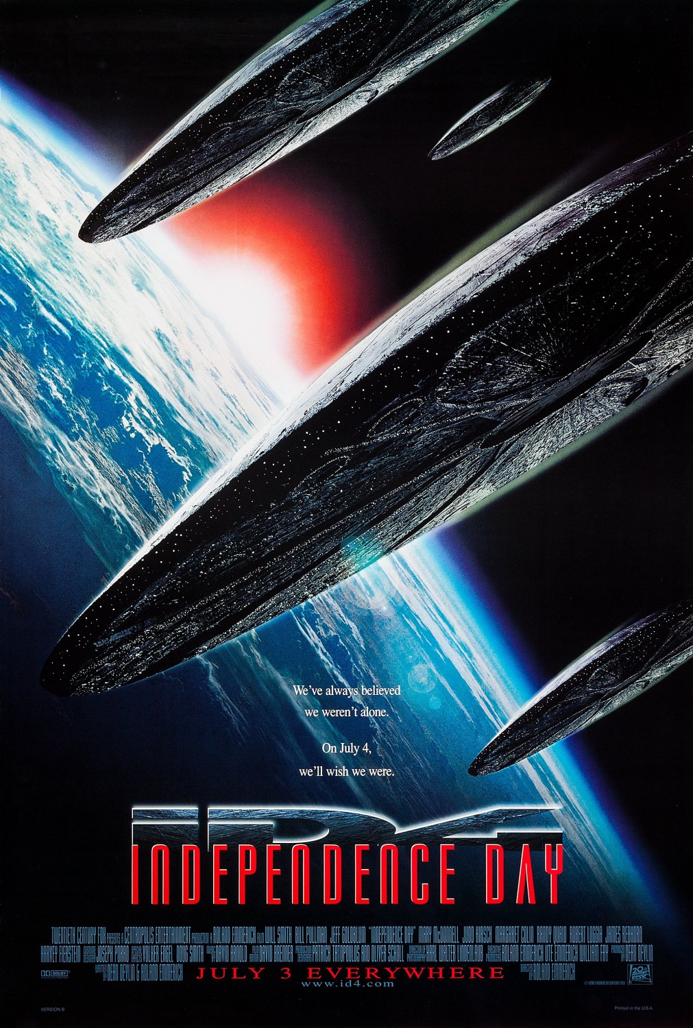 Extra Large Movie Poster Image for Independence Day (#2 of 4)