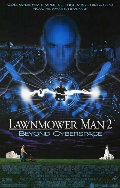 Lawnmower Man 2: Beyond Cyberspace Movie Poster
