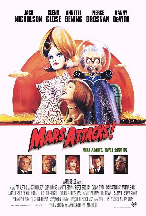 Image result for mars attacks poster