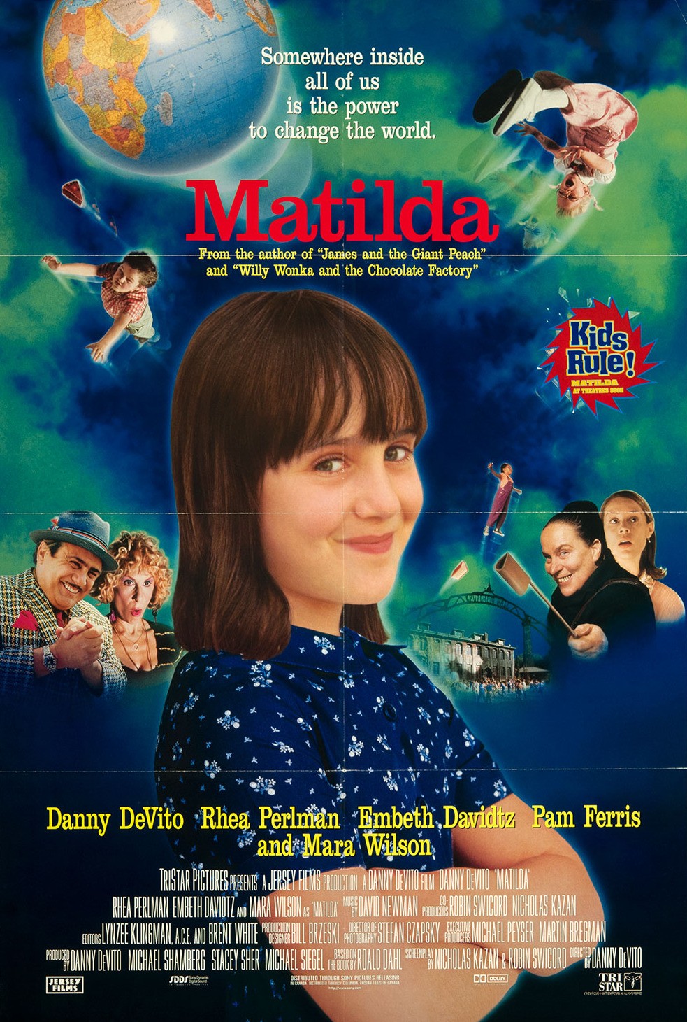 Extra Large Movie Poster Image for Matilda (#1 of 2)