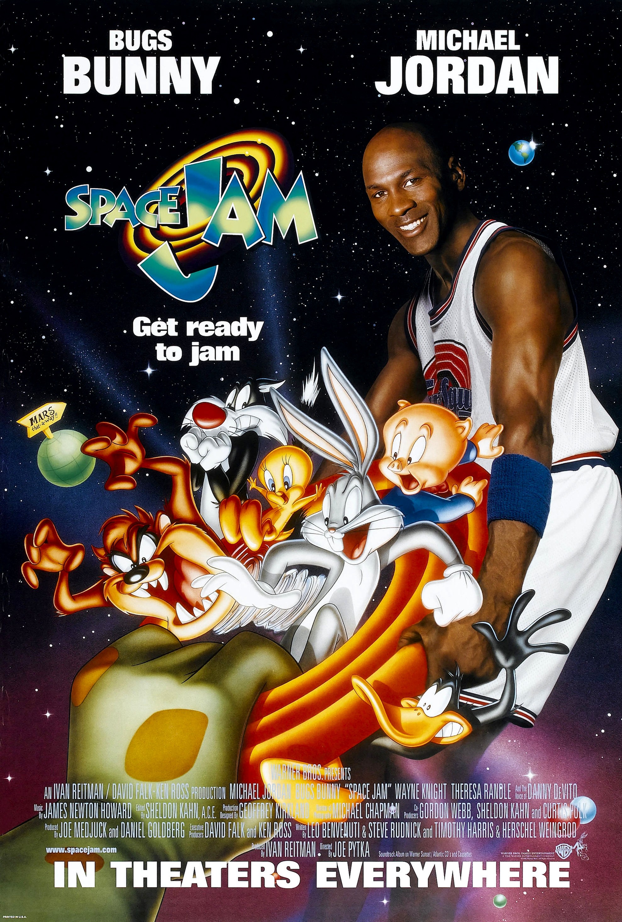 Mega Sized Movie Poster Image for Space Jam (#10 of 12)