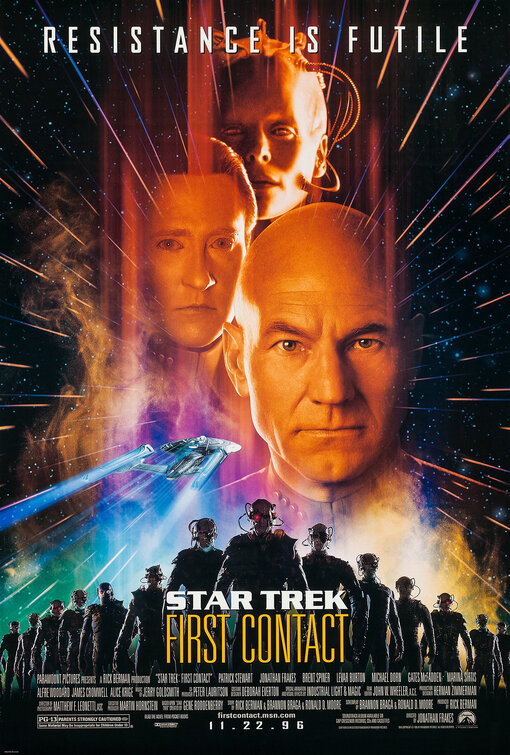 Star Trek: First Contact Movie Poster #2 - Internet Movie Poster