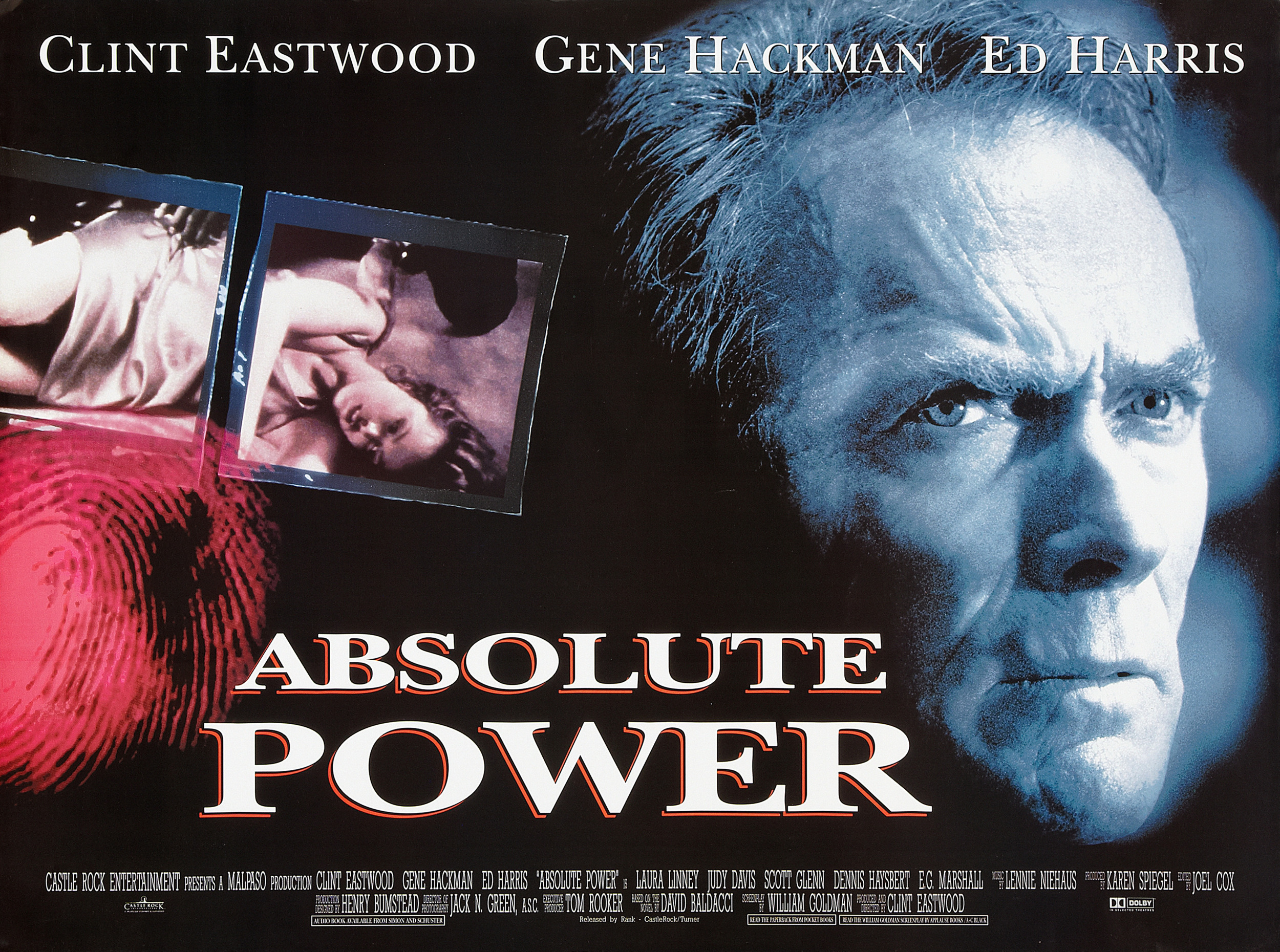 Mega Sized Movie Poster Image for Absolute Power (#3 of 4)