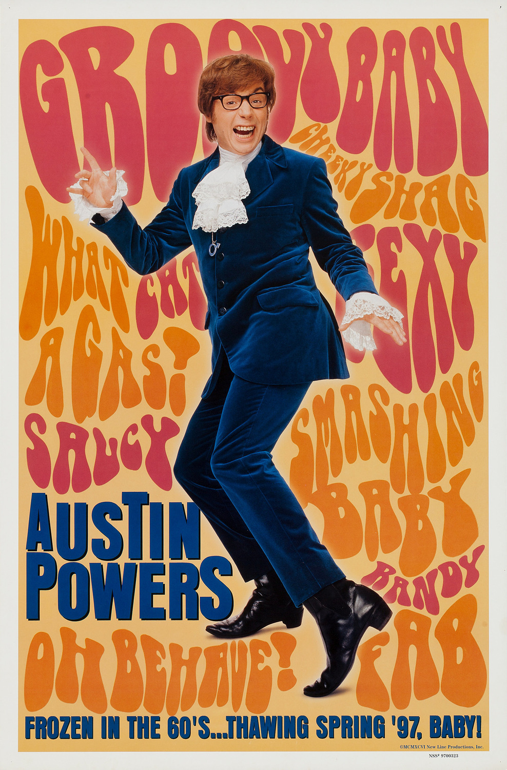 Extra Large Movie Poster Image for Austin Powers: International Man Of Mystery (#4 of 5)
