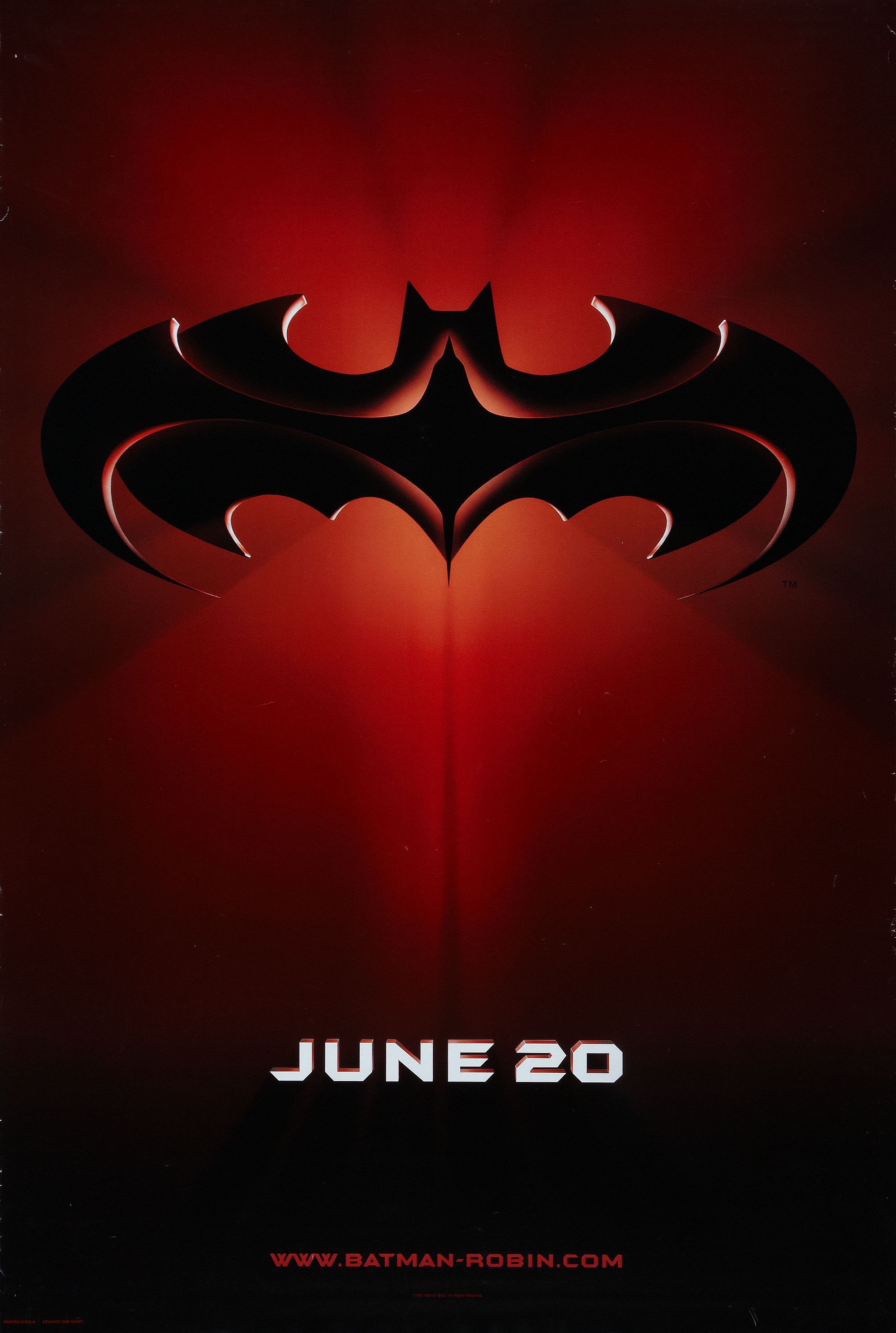 Mega Sized Movie Poster Image for Batman & Robin (#1 of 10)
