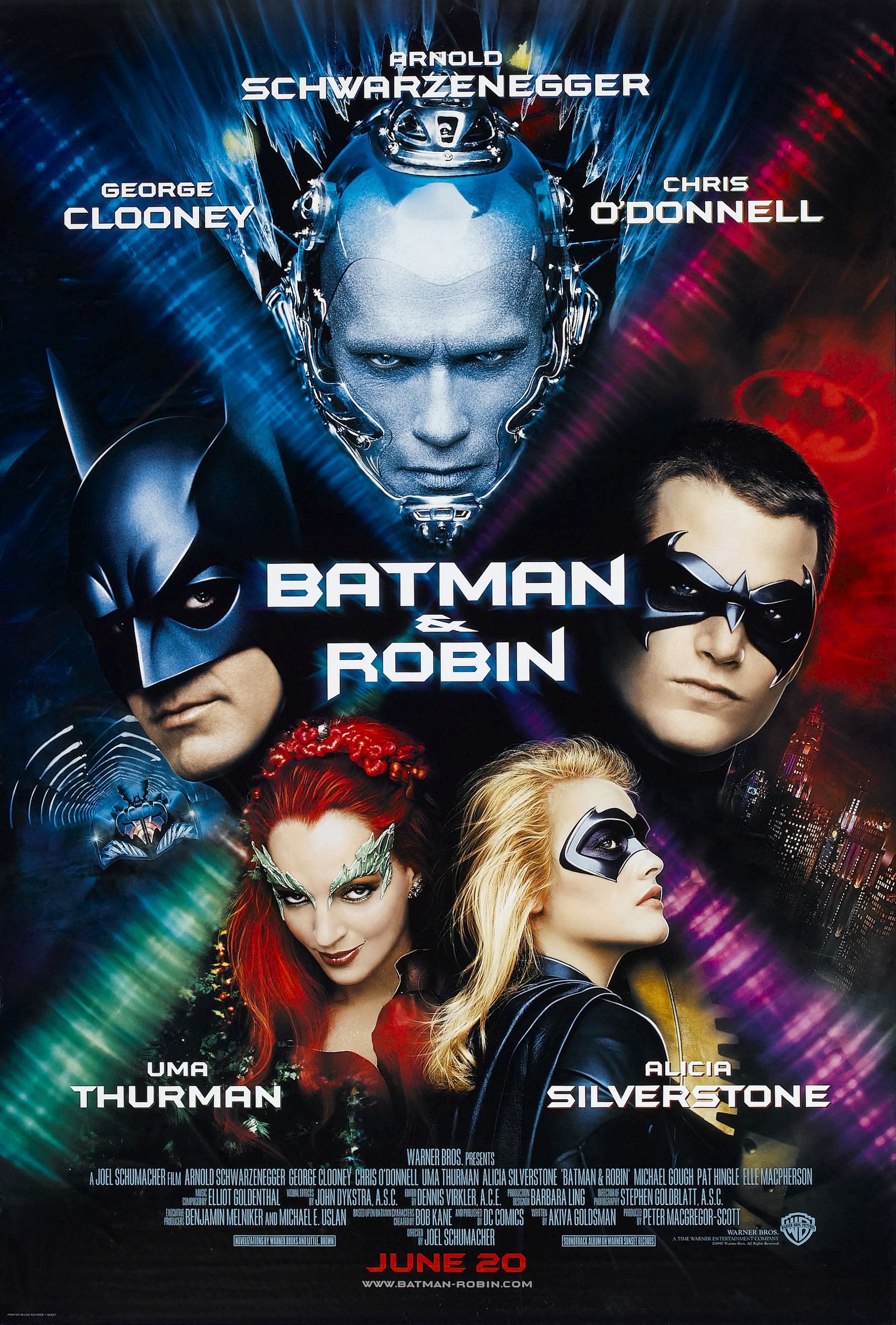 Mega Sized Movie Poster Image for Batman & Robin (#9 of 10)
