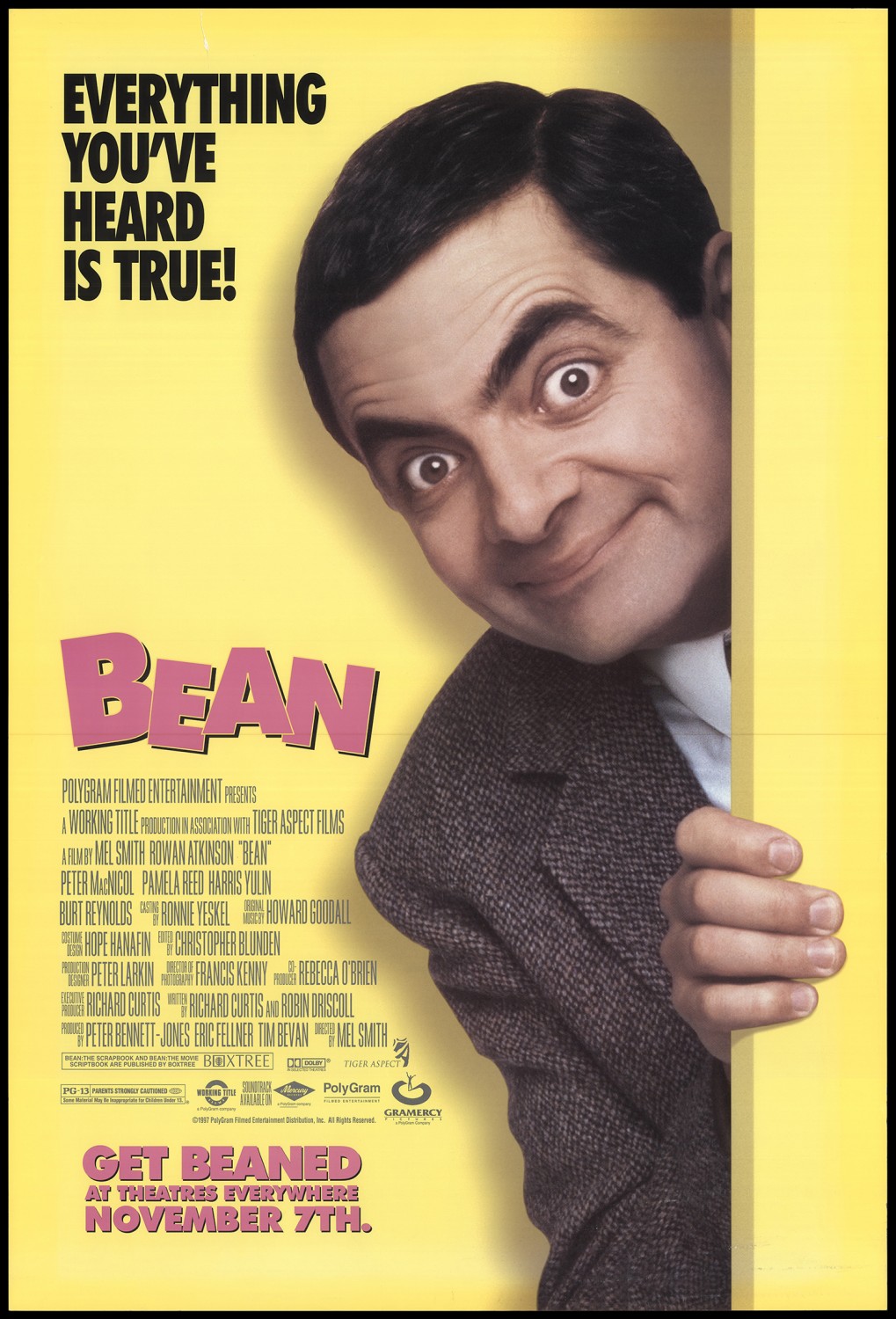 Extra Large Movie Poster Image for Bean (#4 of 8)