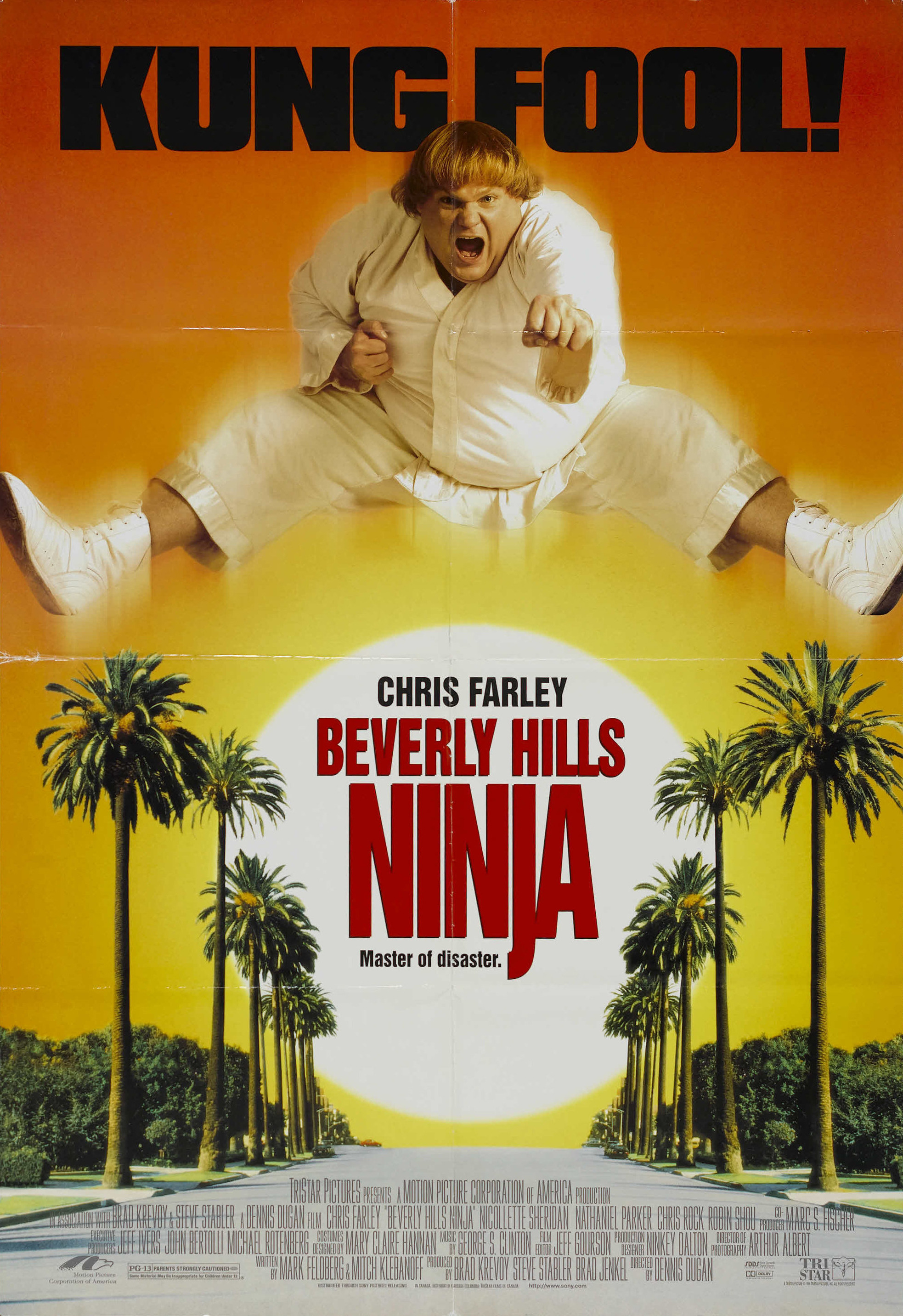 Mega Sized Movie Poster Image for Beverly Hills Ninja 