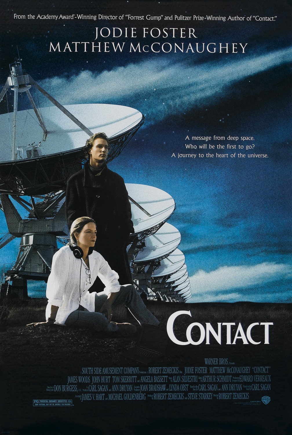 Extra Large Movie Poster Image for Contact (#2 of 3)