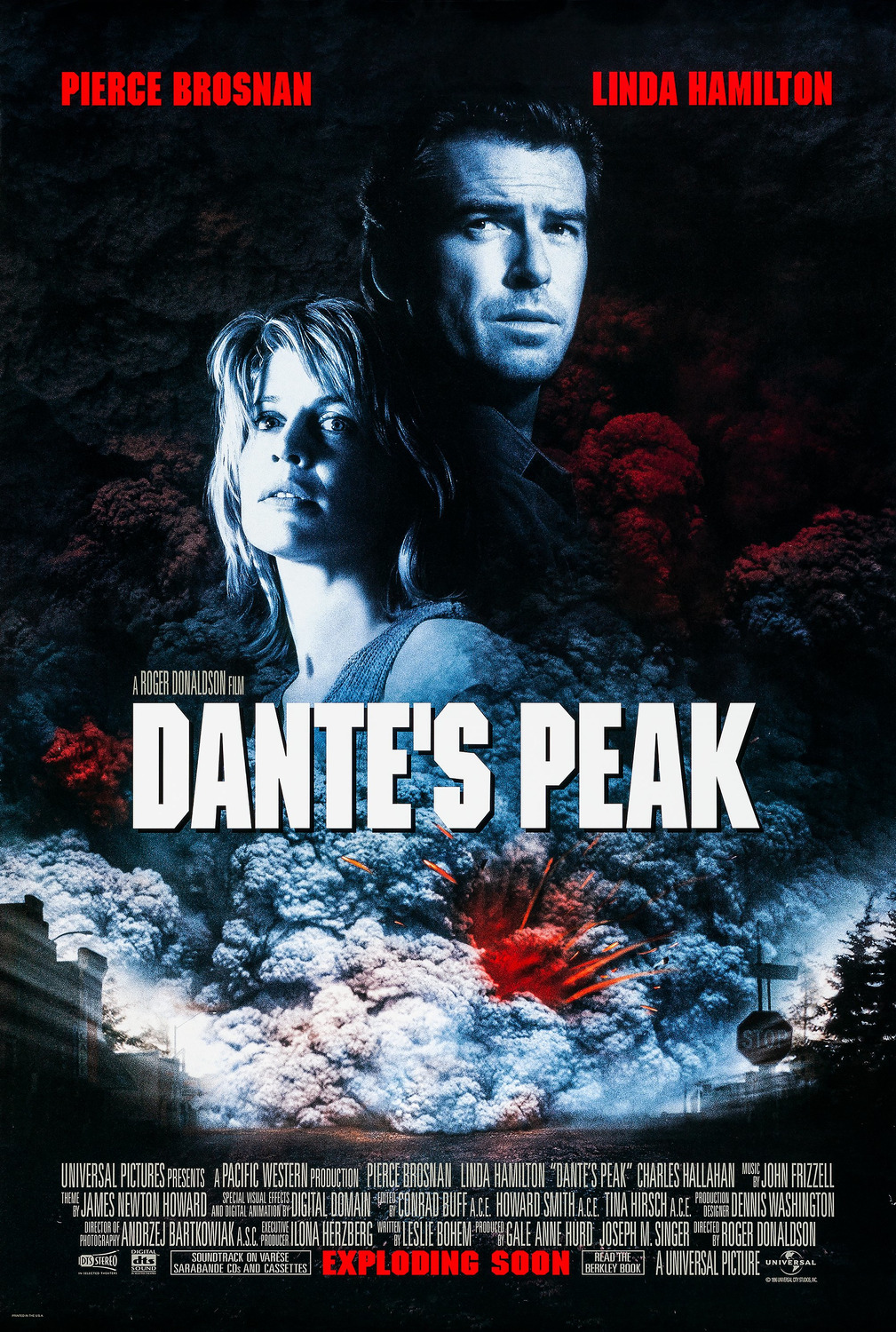 Extra Large Movie Poster Image for Dante's Peak (#2 of 2)