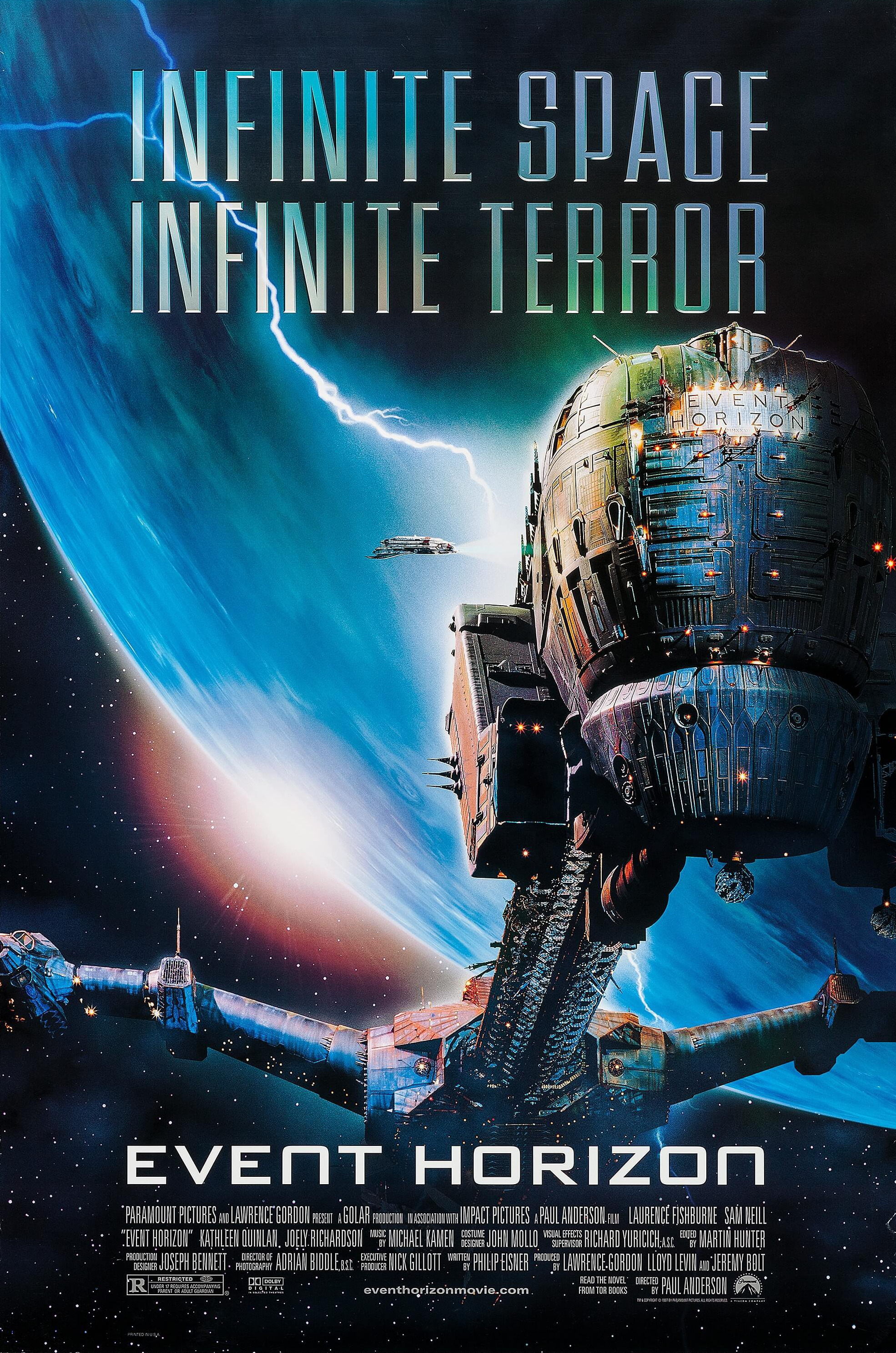 Mega Sized Movie Poster Image for Event Horizon (#1 of 3)